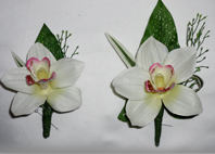 Cymbidium Orchid Buttonhole