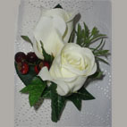 Groom Ivory Silk Eternity Rose Buttonhole