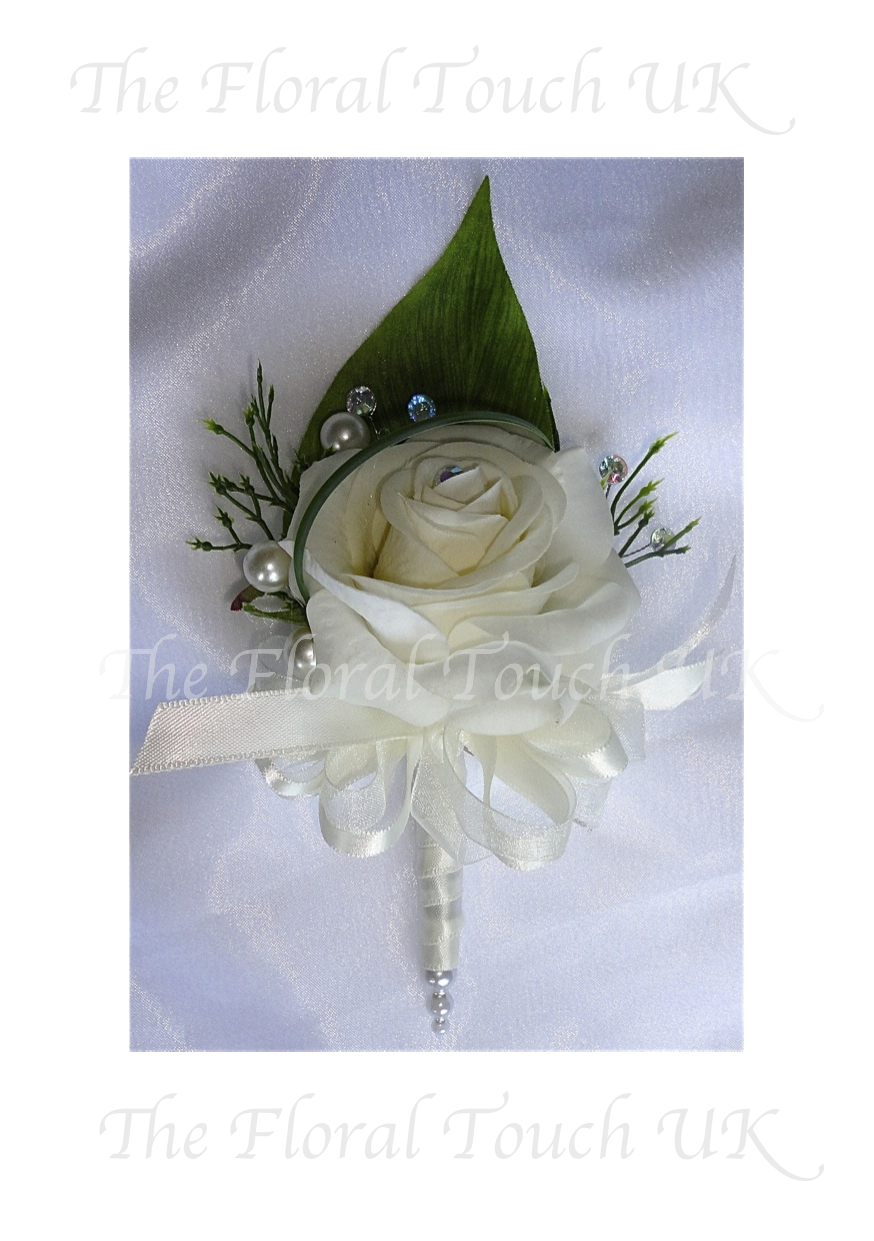 Silk Corsages Artificial Wedding Corsage Mothers Corsage The