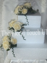 Rose cake Toppers - Tier Displays
