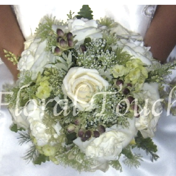 Silk Bridal Posies And Wedding Flowers
