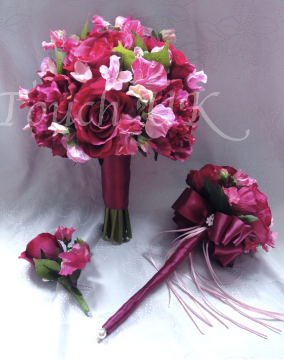Bespoke Silk Wedding Flowers Bespoke Floral Designs By The Floral