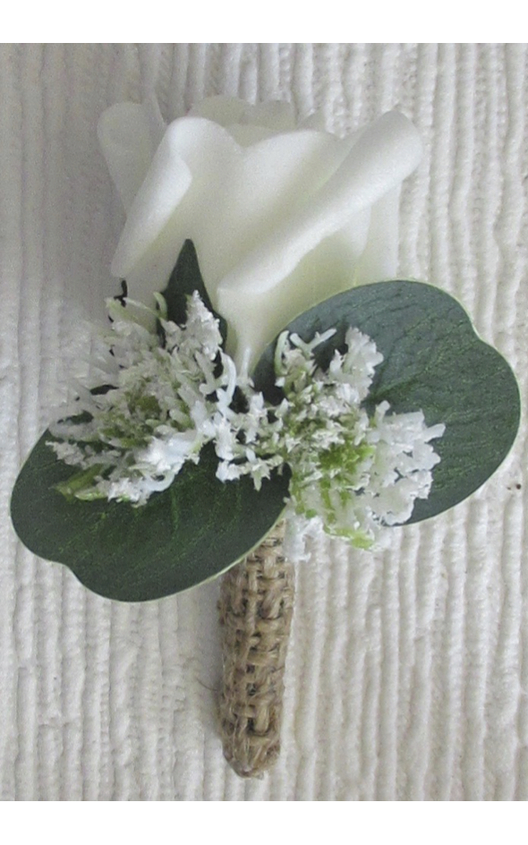 Silk Buttonholes | Buttonaires For Weddings | The Floral Touch UK