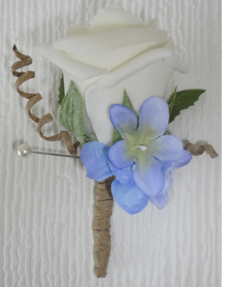 Silk Buttonholes | Buttonaires For Weddings | The Floral Touch UK